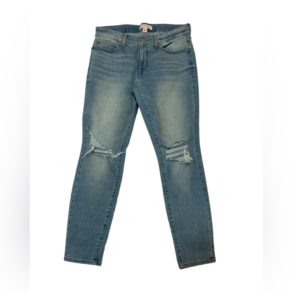 Lucky Brand Women’s Mid Rise Skinny Ankle Jeans